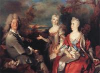 Largilliere, Nicolas de - The Artist and his Family